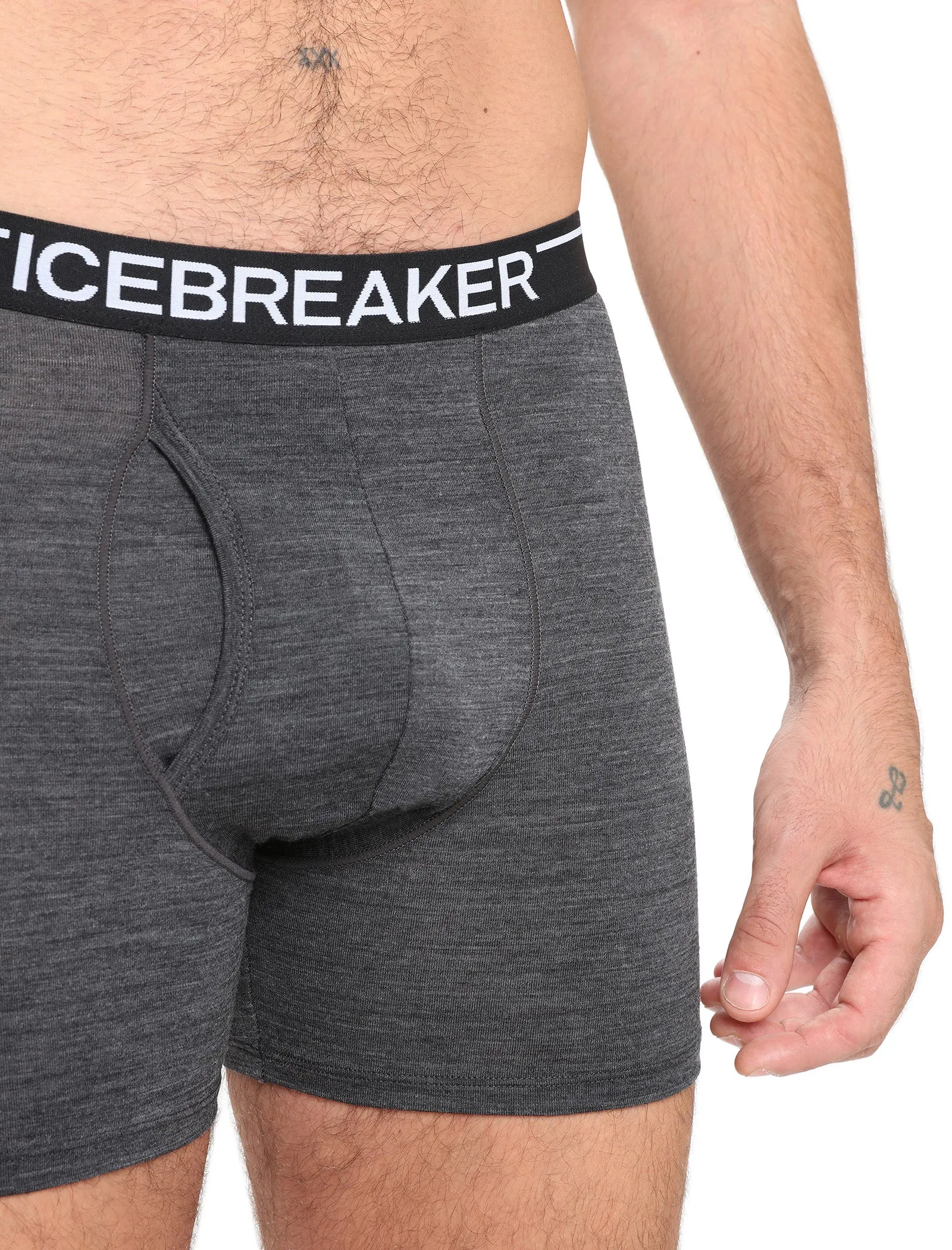 Men's Icebreaker "Anatomica" Boxer Briefs With Fly {IC-103030}