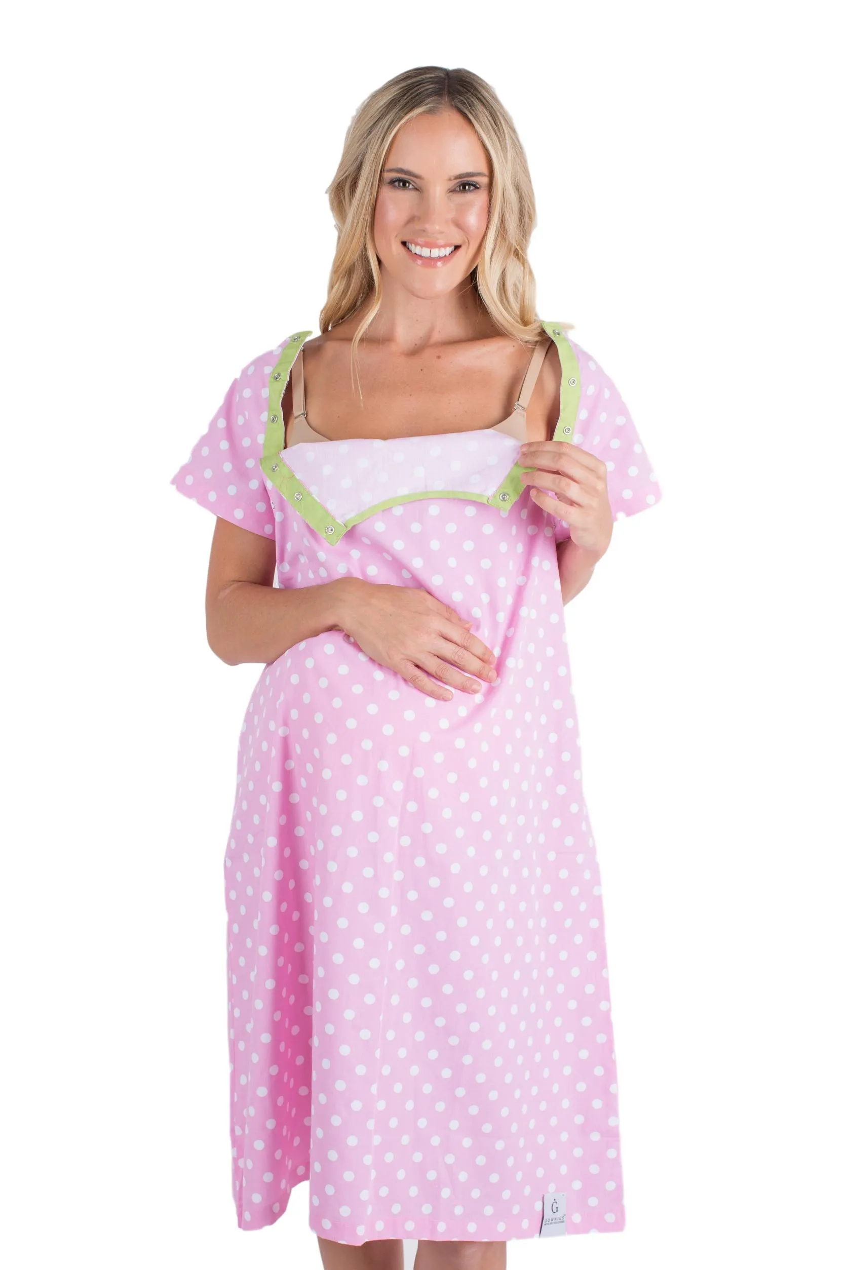 Molly Gownie Maternity Delivery Labor Hospital Birthing Gown