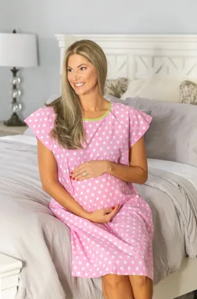 Molly Gownie Maternity Delivery Labor Hospital Birthing Gown