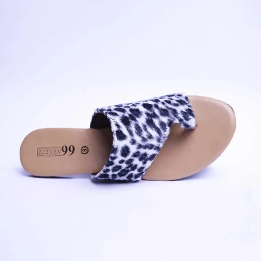 NBS-E9913 Black Brown Slipper