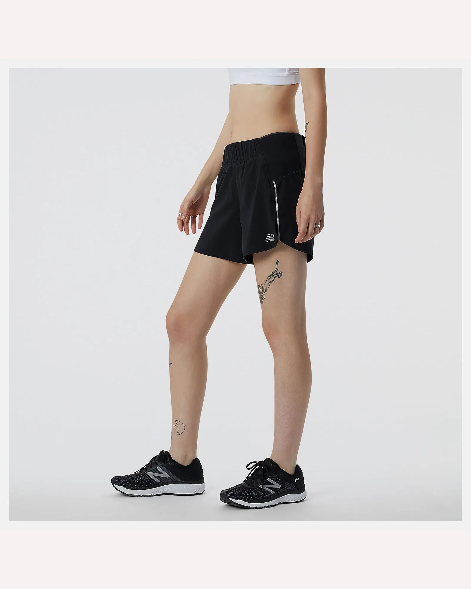 New Balance Impact Run Short 5" - Black2