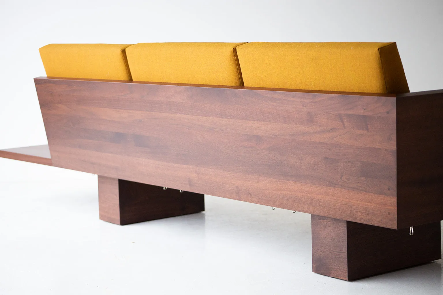 Suelo Modern Wood Sofa in Solid Walnut - 1522