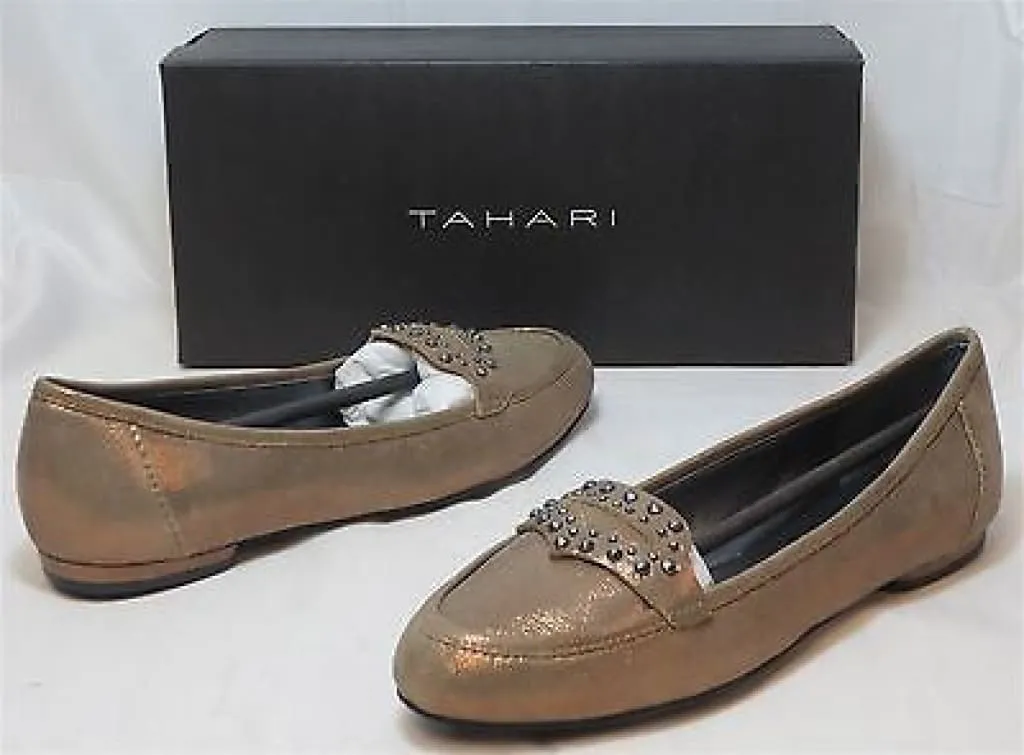 TAHARI Women's Harley Loafer - Bronze - 8M - NIB - MSRP $79