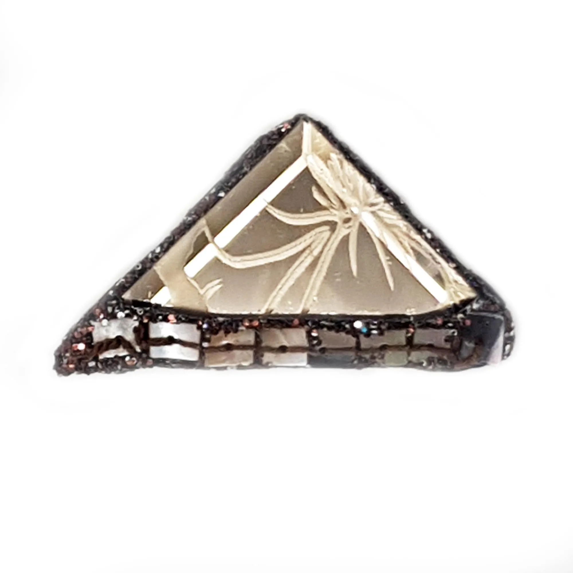 TRIANGLE BROOCH