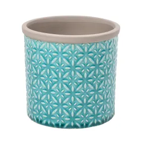 Tuscany Blue Glazed Pot - Small