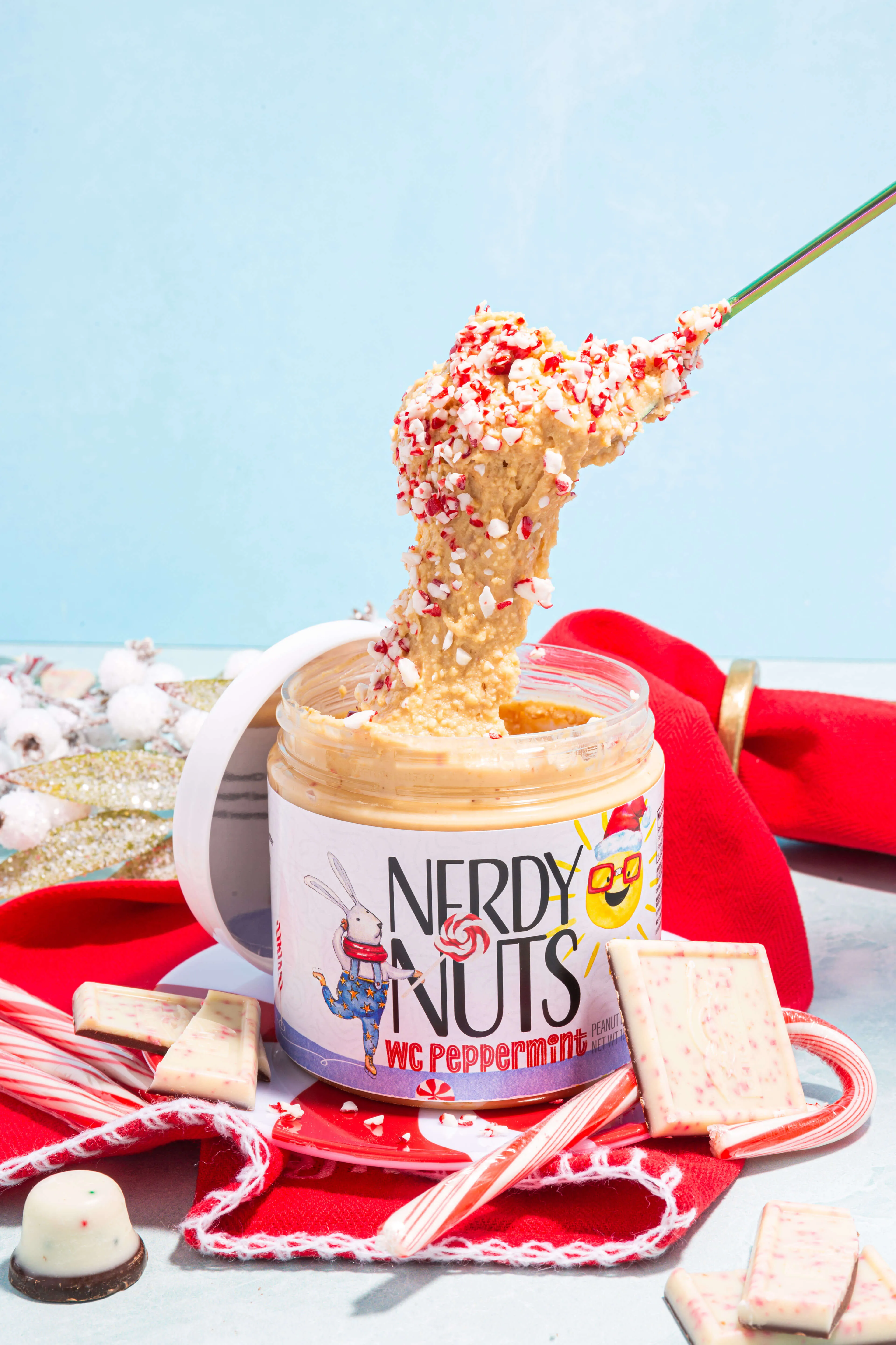 White Chocolate Peppermint Peanut Butter