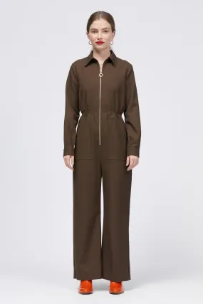 Zima Jumpsuit Chocolate